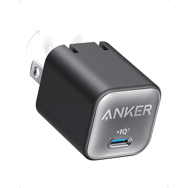 شارژر دیواری ۳۰ واتی انکر مدل Anker 511 Charger Nano 3 30W A2147